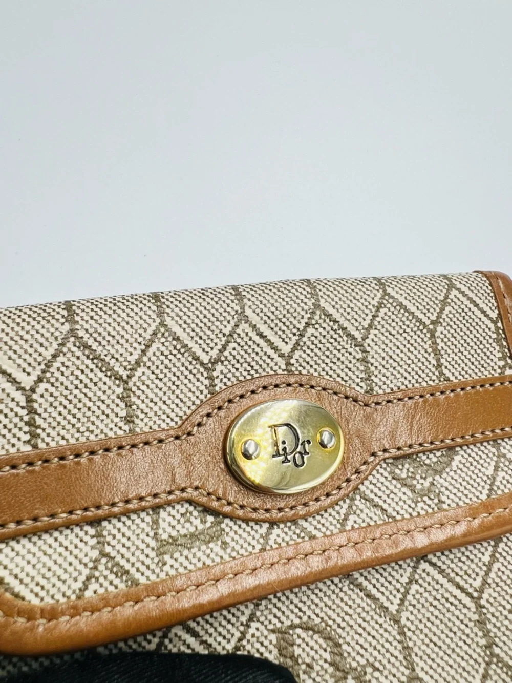 Christian Dior Honeycomb Coin Purse